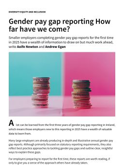 Gender pay gap reporting How far have we come?