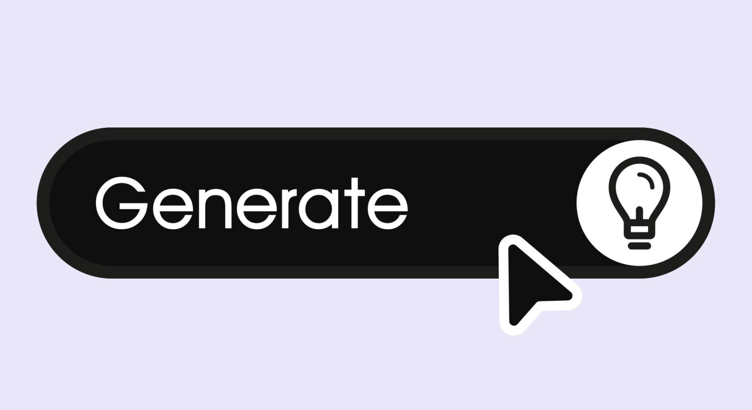 A box with a button at the end at says 