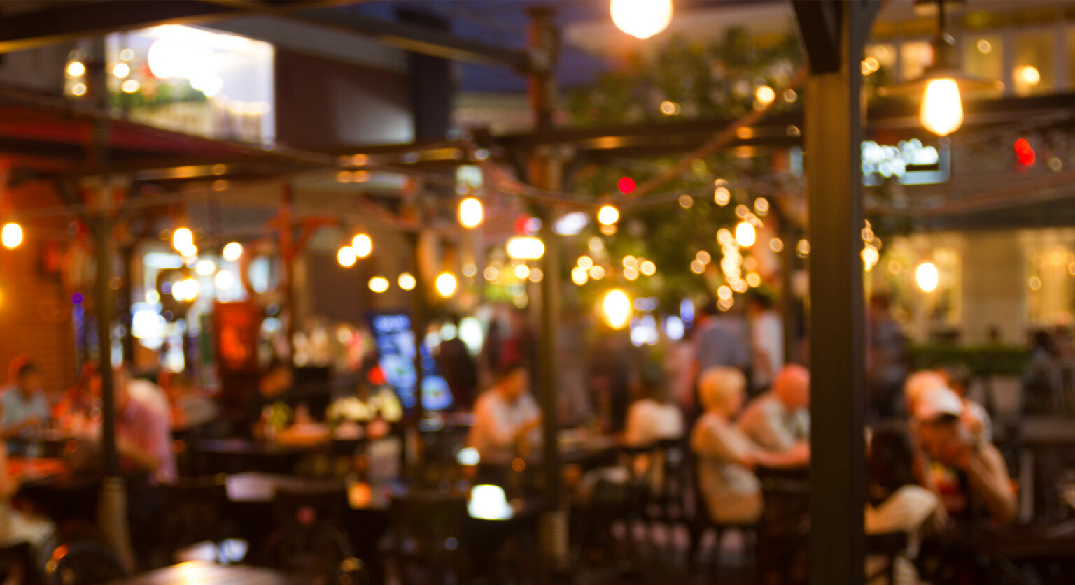 People eating in a restaurant