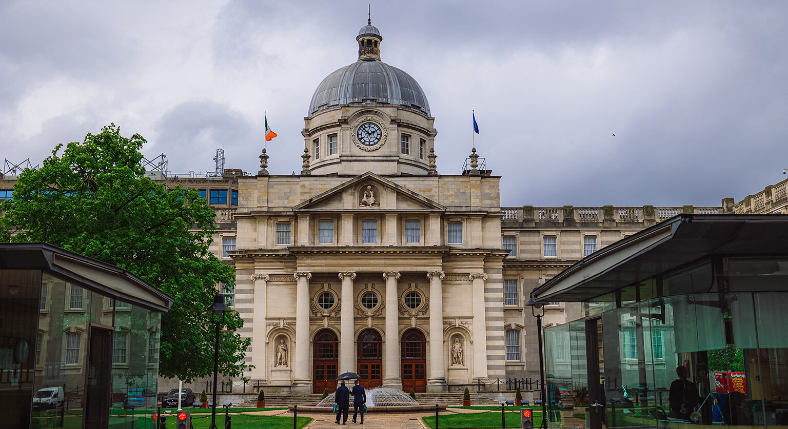 Irish parliament building